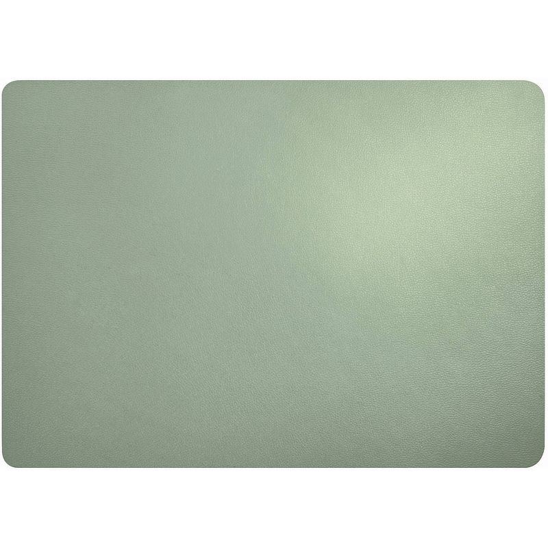 Foto van Asa - t table top placemat 33x46cm mint leather