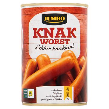 Foto van Jumbo knakworst 400g