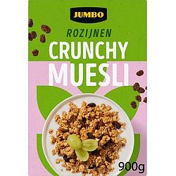 Foto van Jumbo crunchy muesli rozijnen 900g