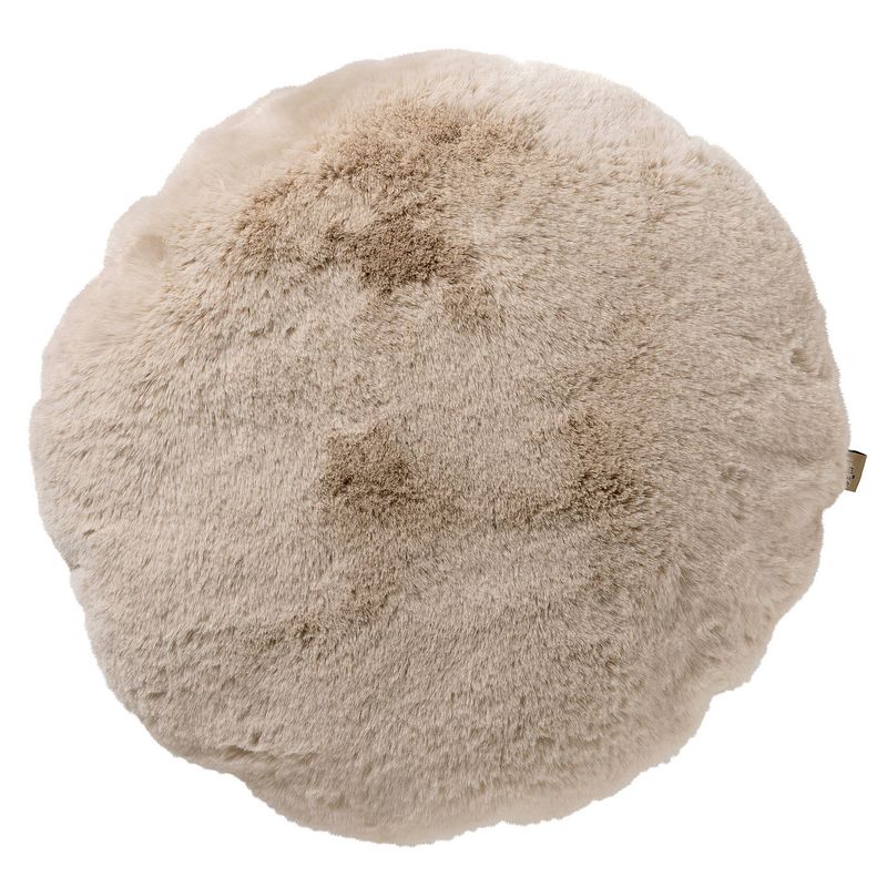 Foto van Dutch decor - zaya - sierkussen rond 45 cm pumice stone - beige