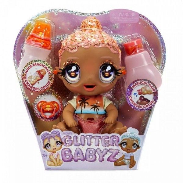 Foto van Glitter babyz solana sunburst coral pink