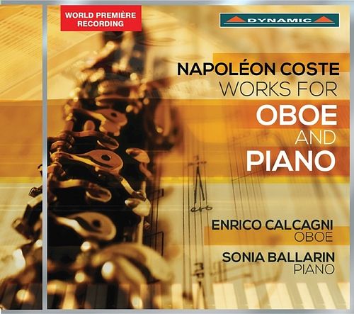 Foto van Napoleon coste works for oboe & piano - cd (8007144077594)