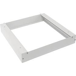 Foto van Led paneel 30x30 - aigi - opbouw frame - aluminium - wit