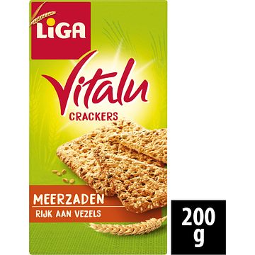 Foto van Liga vitalu crackers meerzaden 200g bij jumbo