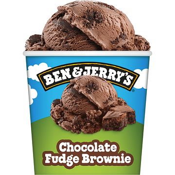 Foto van Ben & jerry's ijs chocolate fudge brownie classic pint 465ml bij jumbo