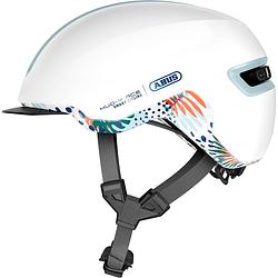 Foto van Abus helm hud-y flower white m 54-58cm