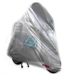 Foto van Cuhoc topkwaliteit diamond piaggio zip met scherm waterdichte ademende scooterhoes met uv protectie