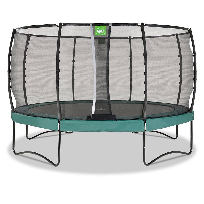 Foto van Exit allure premium trampoline ø427cm - groen