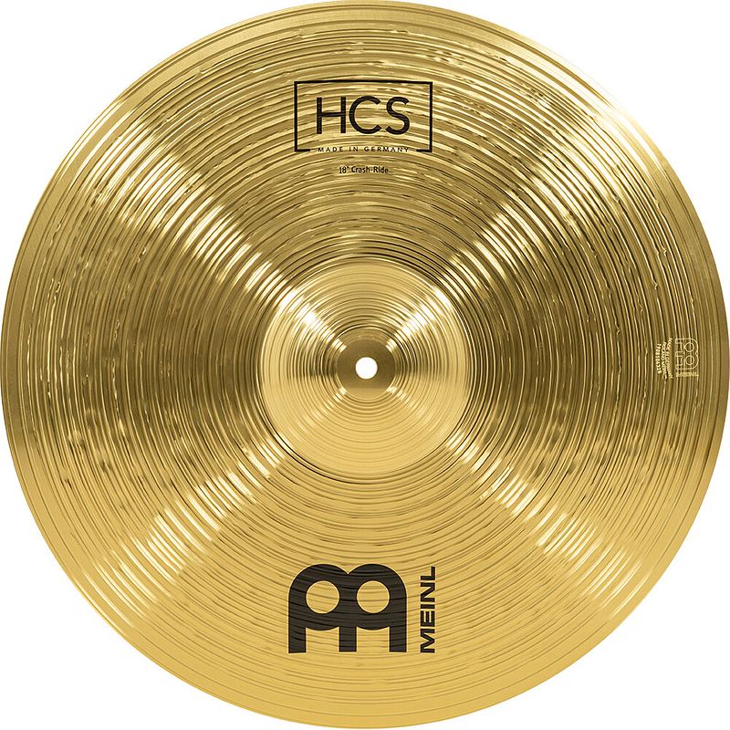 Foto van Meinl hcs18cr hcs crash ride 18 inch