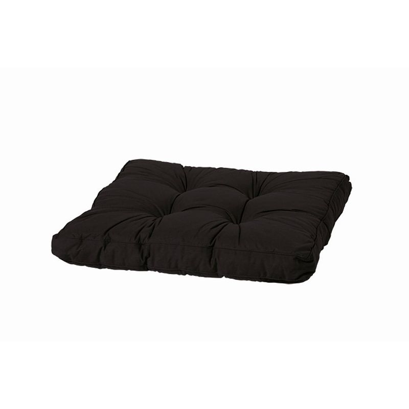 Foto van 2 stuks! kussen lounge zit 73x73 basic black