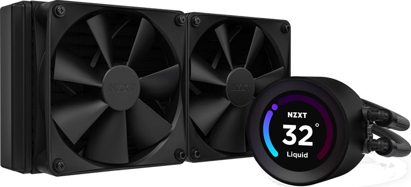 Foto van Nzxt kraken elite 240 - black