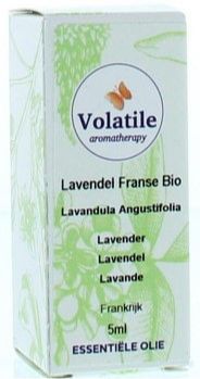 Foto van Volatile lavendel biologische olie 5ml