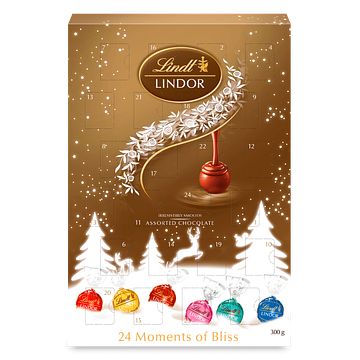 Foto van Lindt lindor advent calendar assorted 300g bij jumbo