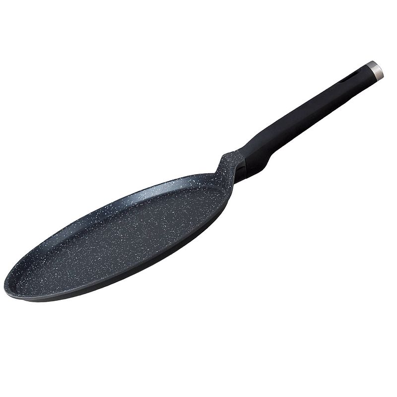 Foto van Imperial collection crepe pan with black stone non-stick coating