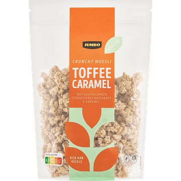 Foto van Jumbo special crunchy muesli toffee caramel 425g