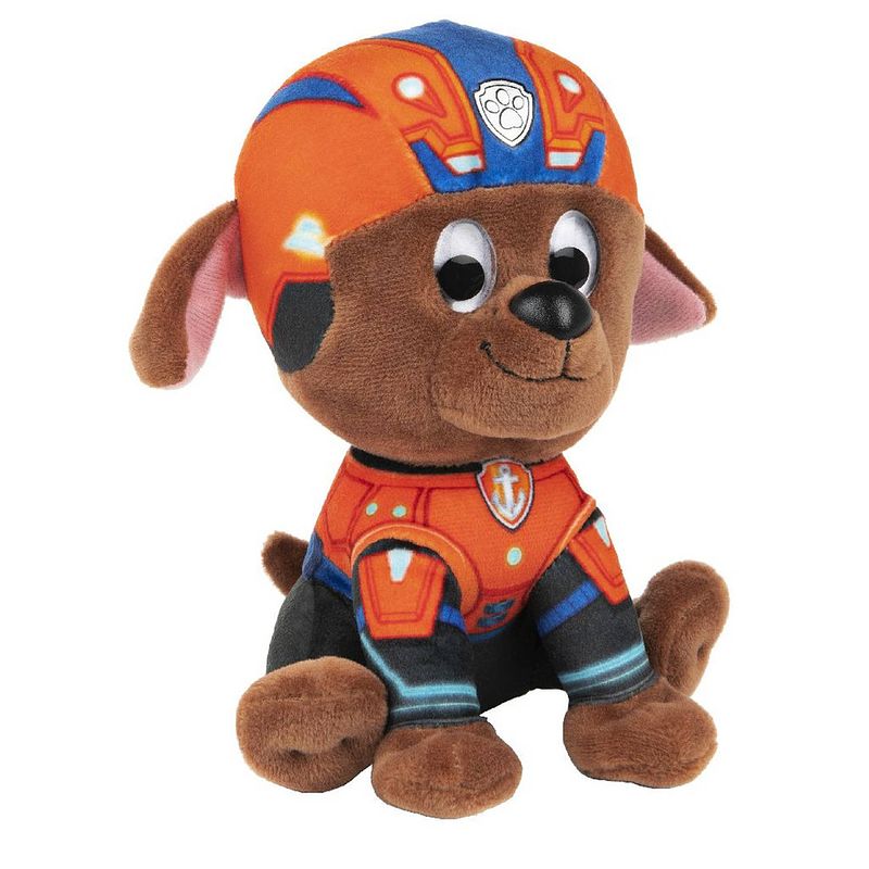 Foto van Nickelodeon knuffel paw patrol the movie zuma 15 cm oranje