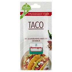 Foto van Verstegen kruidenmix taco voor 2 personen 18g bij jumbo