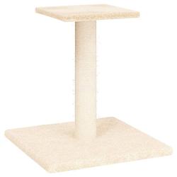 Foto van The living store kattenmeubel - krabpaal - 34.5 x 34.5 x 38 cm - natuurlijke sisal spaart meubels - crème