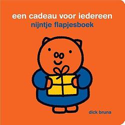 Foto van Nijntje flapjesboek - een cadeau voor iedereen - dick bruna - kartonboekje;kartonboekje (9789056478735)
