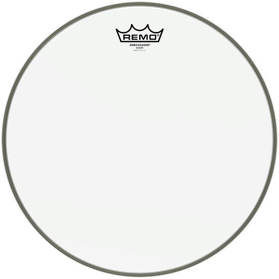 Foto van Remo br-1320-00 ambassador clear 20 inch bassdrumvel