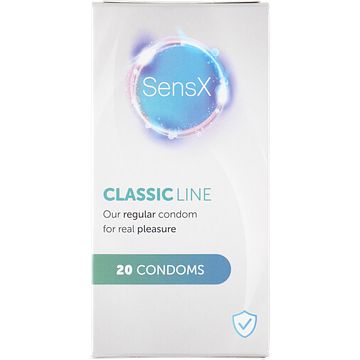 Foto van Sensx classic line condooms, 20 stuks bij jumbo