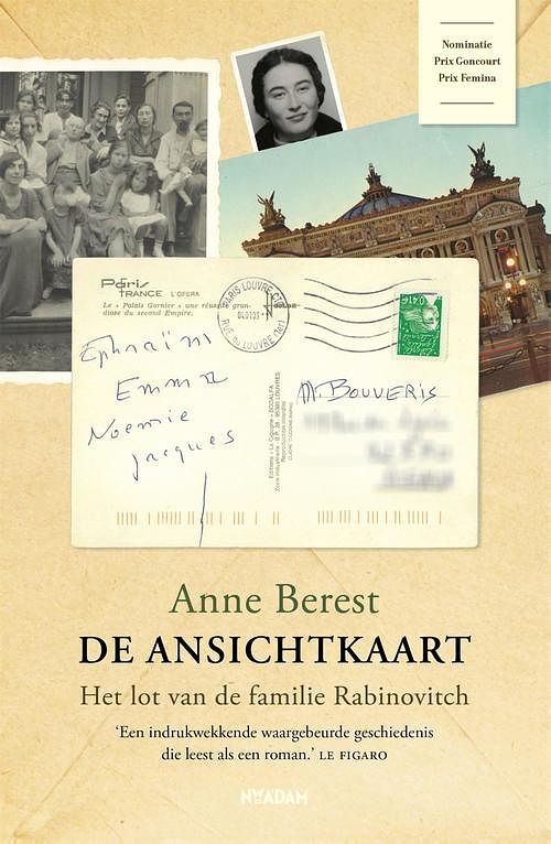 Foto van De ansichtkaart - anne berest - ebook