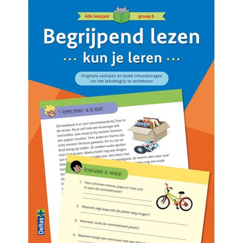 Foto van Begrijpend lezen kun je leren 4de leerjaar groep 6