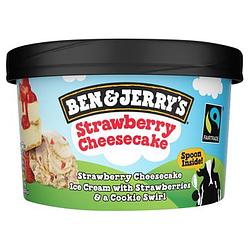 Foto van Ben & jerry'ss mini cup ijs strawberry cheesecake 100ml bij jumbo