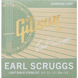 Foto van Gibson earl scruggs banjo string set signature light gauge snarenset voor banjo