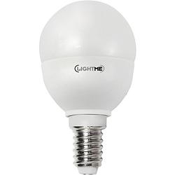 Foto van Lightme lm85215 led-lamp energielabel f (a - g) e14 kogel 5.5 w = 40 w warmwit (ø x l) 45 mm x 80 mm 1 stuk(s)