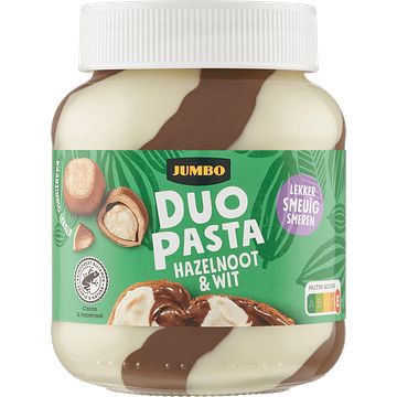 Foto van Jumbo duo pasta hazelnoot & wit 400g