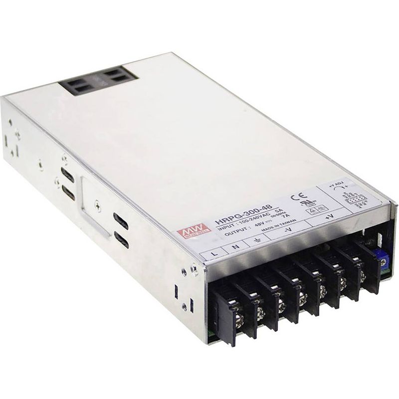 Foto van Mean well hrpg-300-3.3 ac/dc inbouwnetvoeding gesloten 60 a 198 w 3.3 v/dc