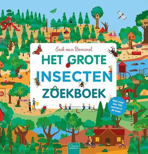 Foto van Het grote insectenzoekboek - erik van bemmel - kartonboekje;kartonboekje (9789044846621)