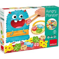 Foto van Goula kinderspel hungry monster junior hout/vilt 27-delig
