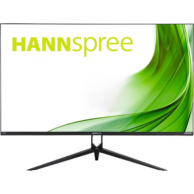 Foto van Hannspree hc270hpb led-monitor 68.6 cm (27 inch) energielabel d (a - g) 1920 x 1080 pixel full hd 5 ms hdmi, vga, audio-line-in tn led