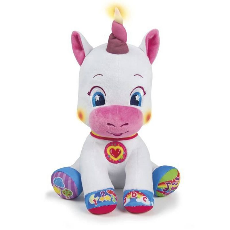 Foto van Clementoni baby - my sweet unicorn interactive - interactieve pluche