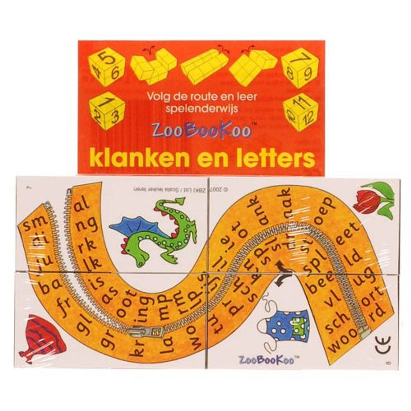 Foto van Klanken en letters - zoobookoo kubusboek