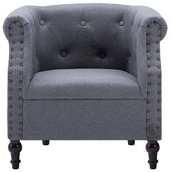 Foto van The living store fauteuil - elegante - stoelen - 67 x 60 x 67 cm - luxe bekleding