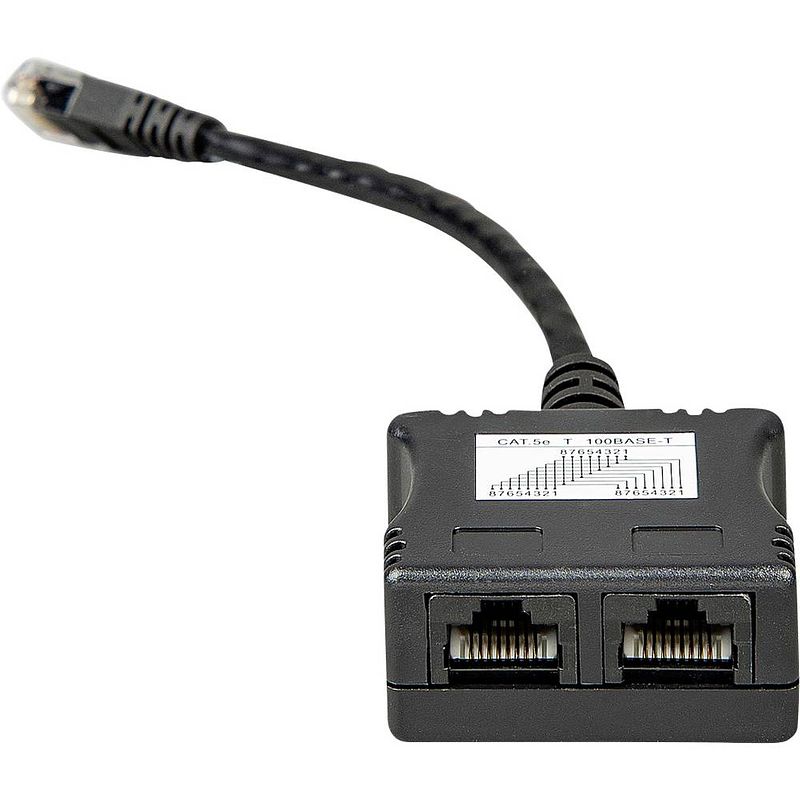 Foto van Victron energy rj45 splitter ass030065510 adapterkabel