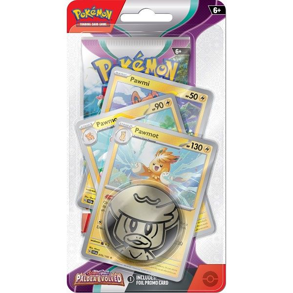 Foto van Pokemon s&v paldea evolved premium checklane