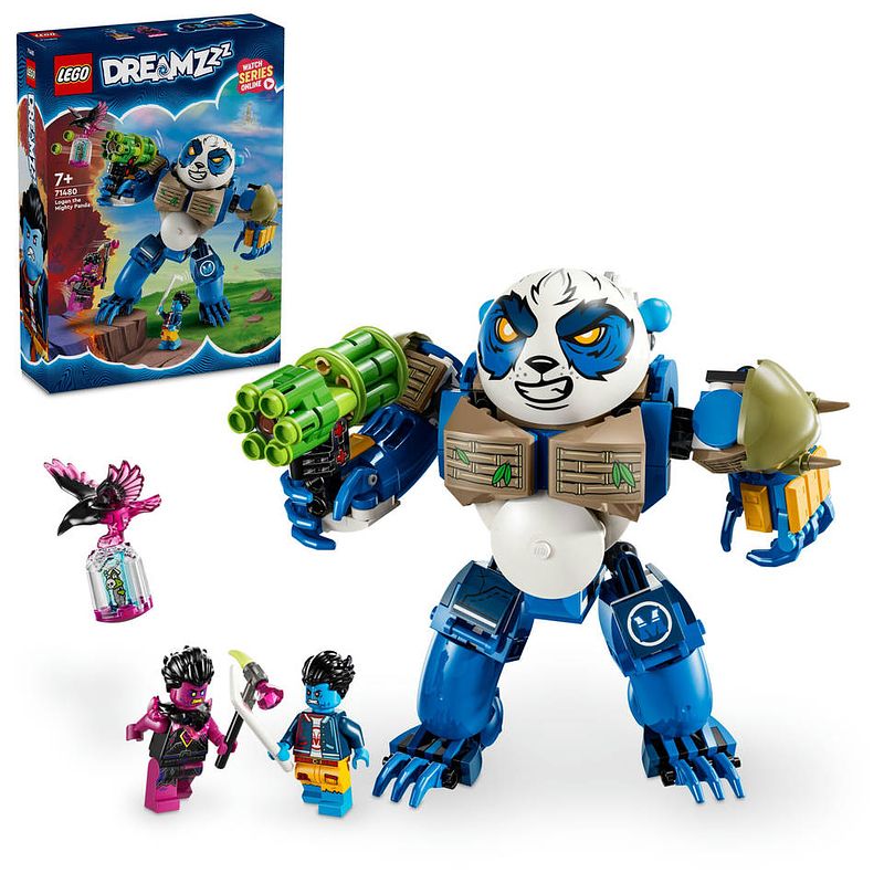 Foto van Lego dreamzzz logan de machtige panda 71480