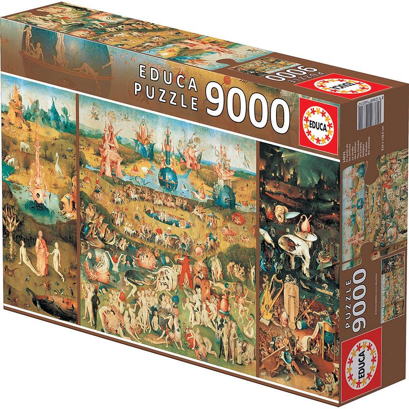 Foto van Educa puzzle garden of delights 9000 stukjes