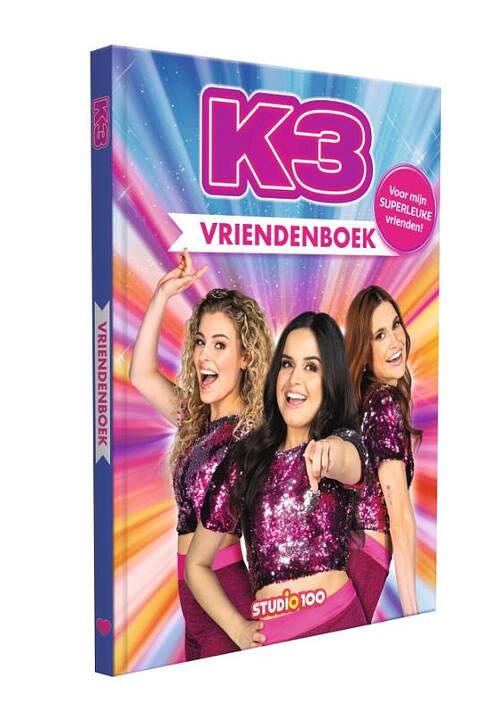 Foto van K3 : vriendenboek - vleugels - hardcover (9789462776661)