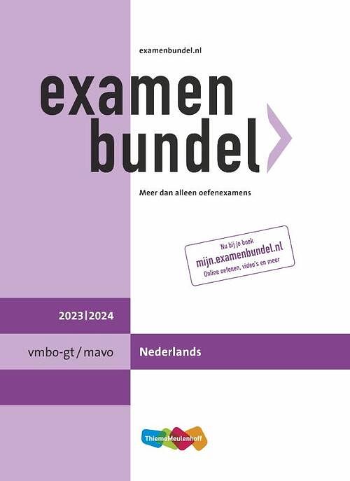 Foto van Examenbundel - paperback (9789006648553)