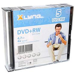 Foto van Xlyne 6005000s dvd+rw disc 4.7 gb 5 stuk(s) slimcase herschrijfbaar