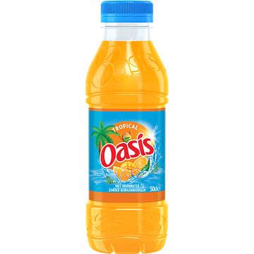 Foto van Oasis tropical flesje 500ml bij jumbo