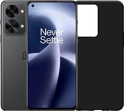 Foto van Oneplus nord 2t 256gb grijs 5g + just in case back cover zwart