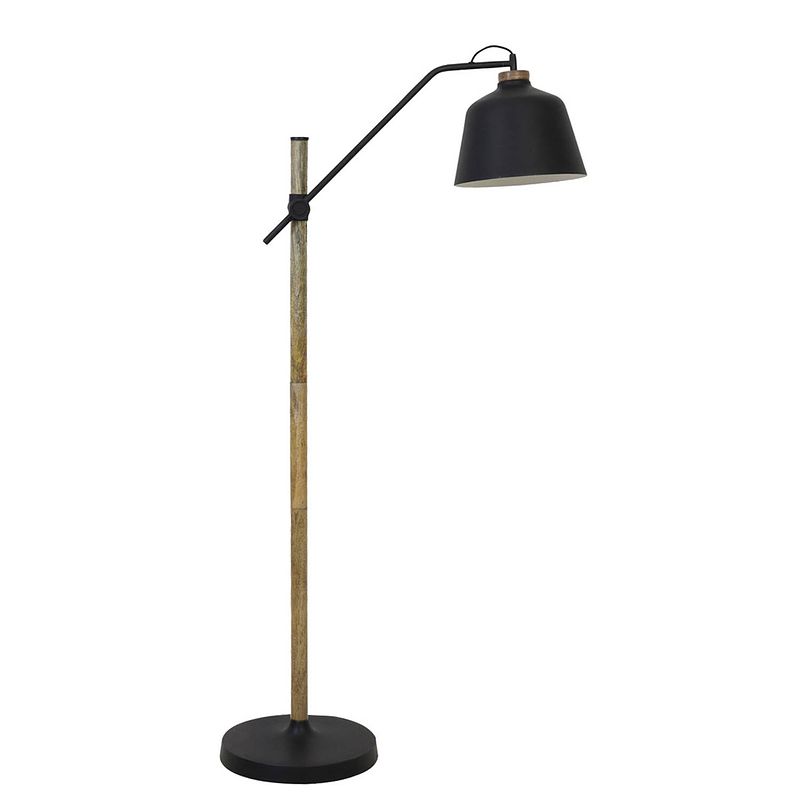 Foto van Light & living banu staande lamp zwart