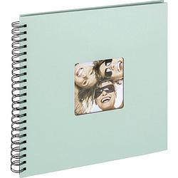 Foto van Walther+ design sa-110-a ringbandalbum (b x h) 30 cm x 30 cm groen 50 bladzijden