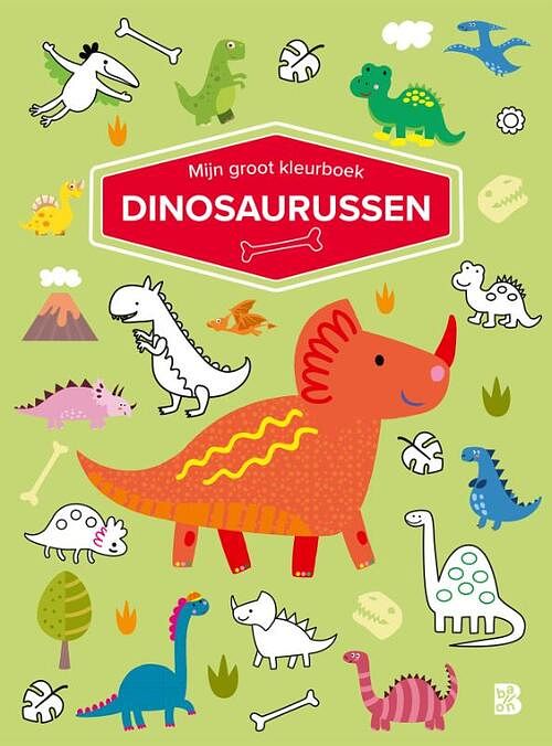 Foto van Mijn groot kleurboek - dinosaurussen - paperback (9789403223018)